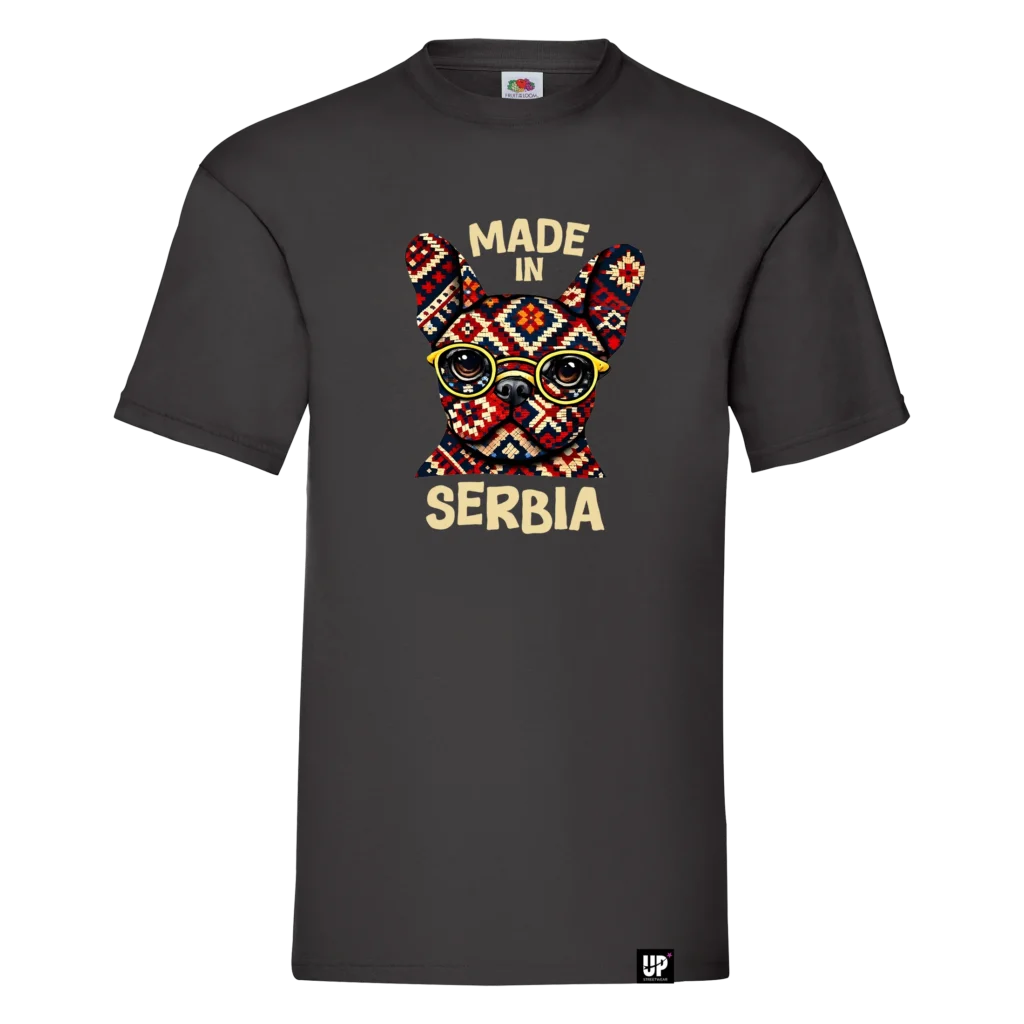 Majica sa printom francuskog buldoga