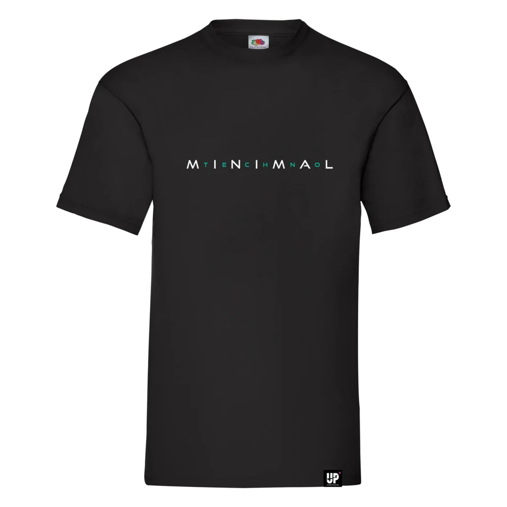 retro majica minimal techno